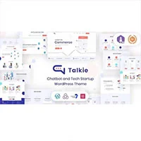 Talkie – Chatbot and Tech Startup WordPress Theme